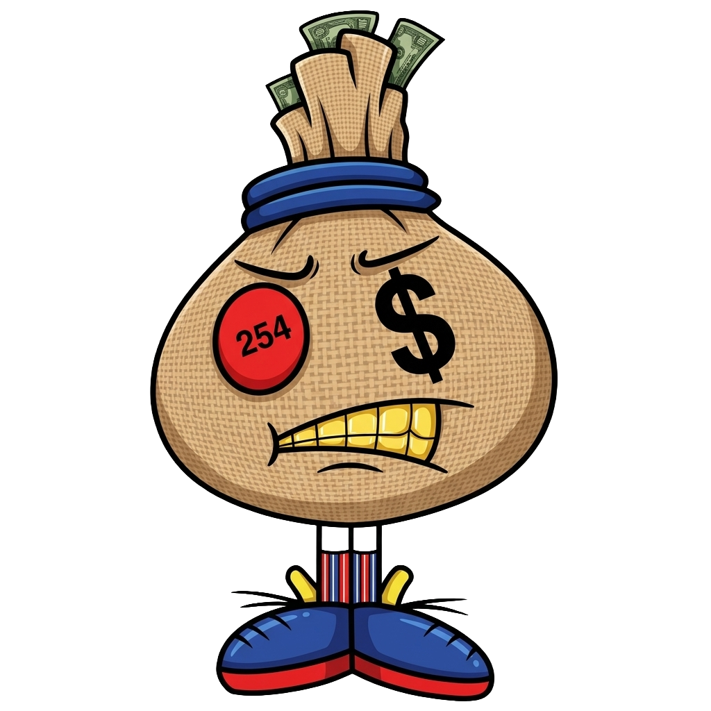 Richie Hustle Mascot